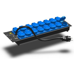 Partner-LM PD-16P-16 Schuko Power Distributor Цифровые аудиоплатформы для конференц-систем