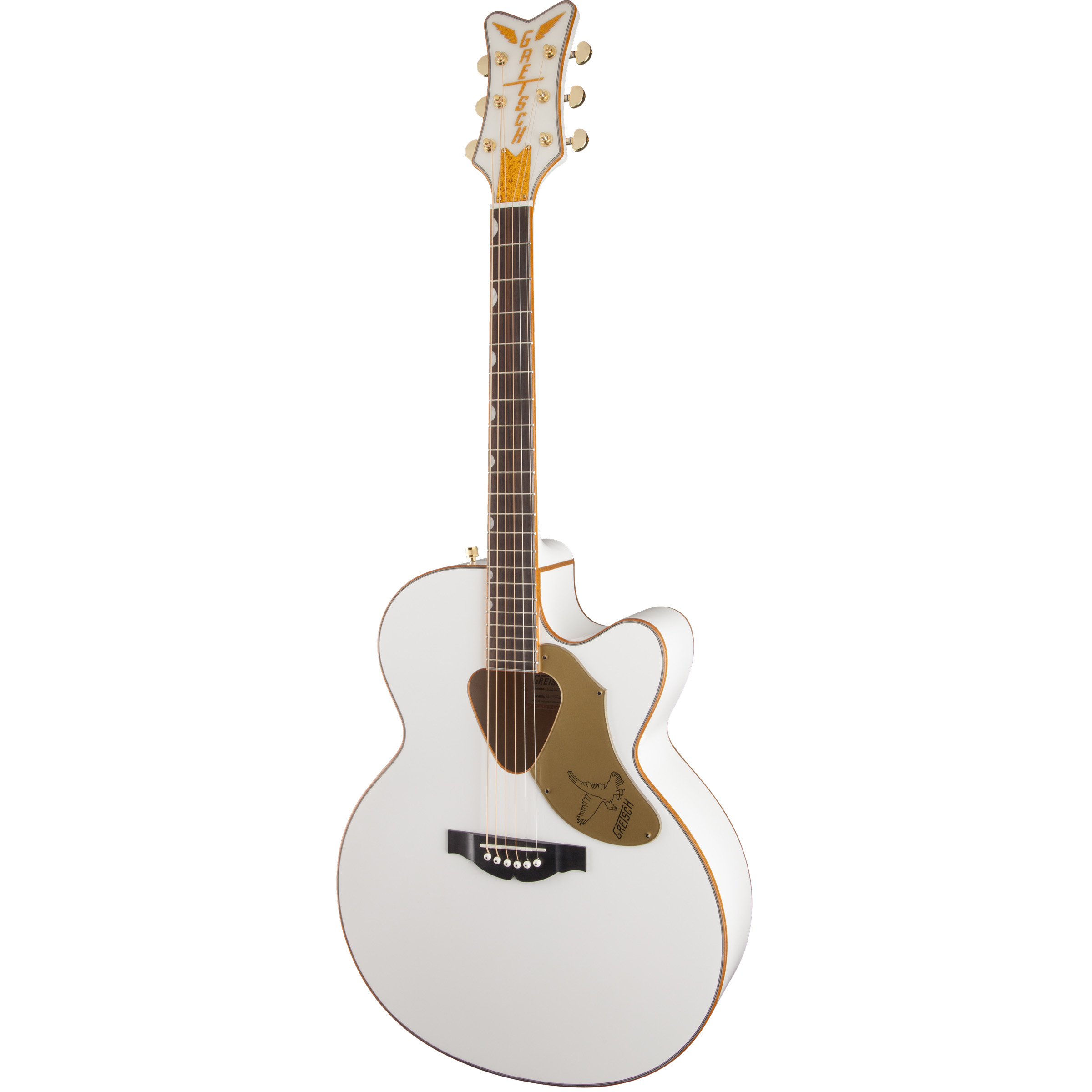 Gretsch G5022CWFE Rancher™ Falcon, Jumbo, Electric, Fishman® Pickup System, White Гитары акустические