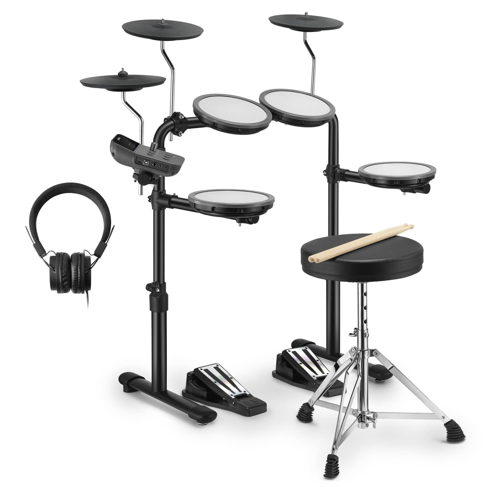 Donner DED-70 5 Drums 3 Cymbals Donner DED-70 5 Drums 3 Cymbals Электронные ударные установки, комплекты