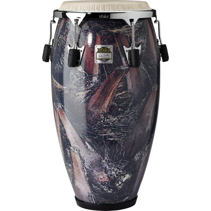 Remo CG-4317-37- Legendary Series Conga, 11.75 X 30, Chrome RRC Hoop, SKYNDEEP® Calfskin Head, Palmilla Finish Конги