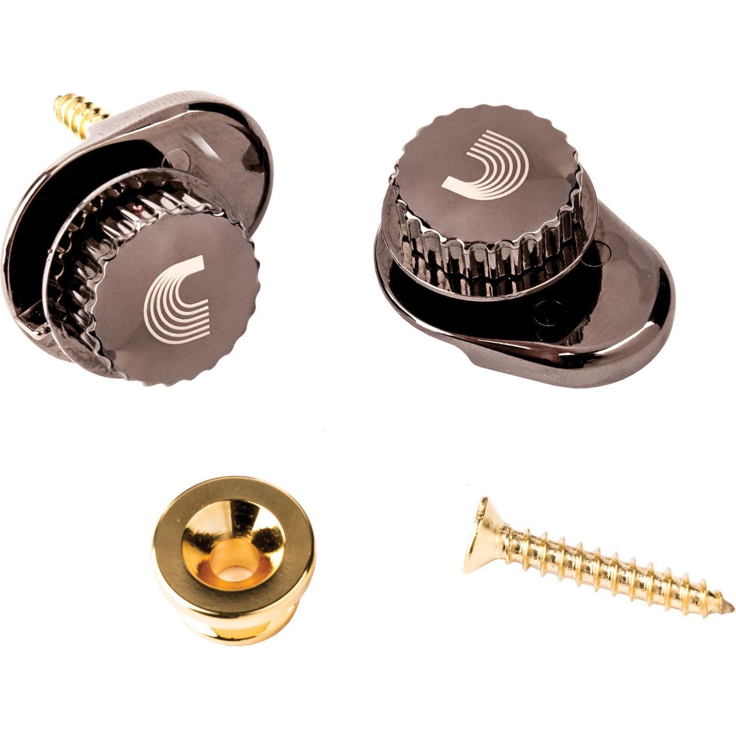 Planet Waves PW-SLS-03 NS Strap LOCK SYSTEM - GOLD Ремни для гитар