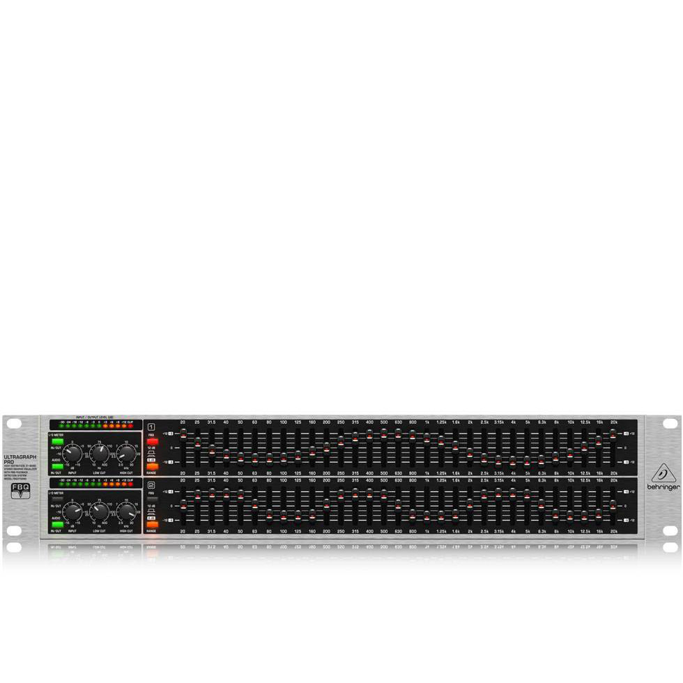 Behringer FBQ3102HD 31 Частотная обработка звука