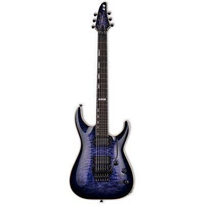 ESP E-II Horizon Floyd Rose Quilted Maple Reindeer Blue Japan ESP E-II Horizon Floyd Rose Quilted Maple Reindeer Blue Japan Электрогитары
