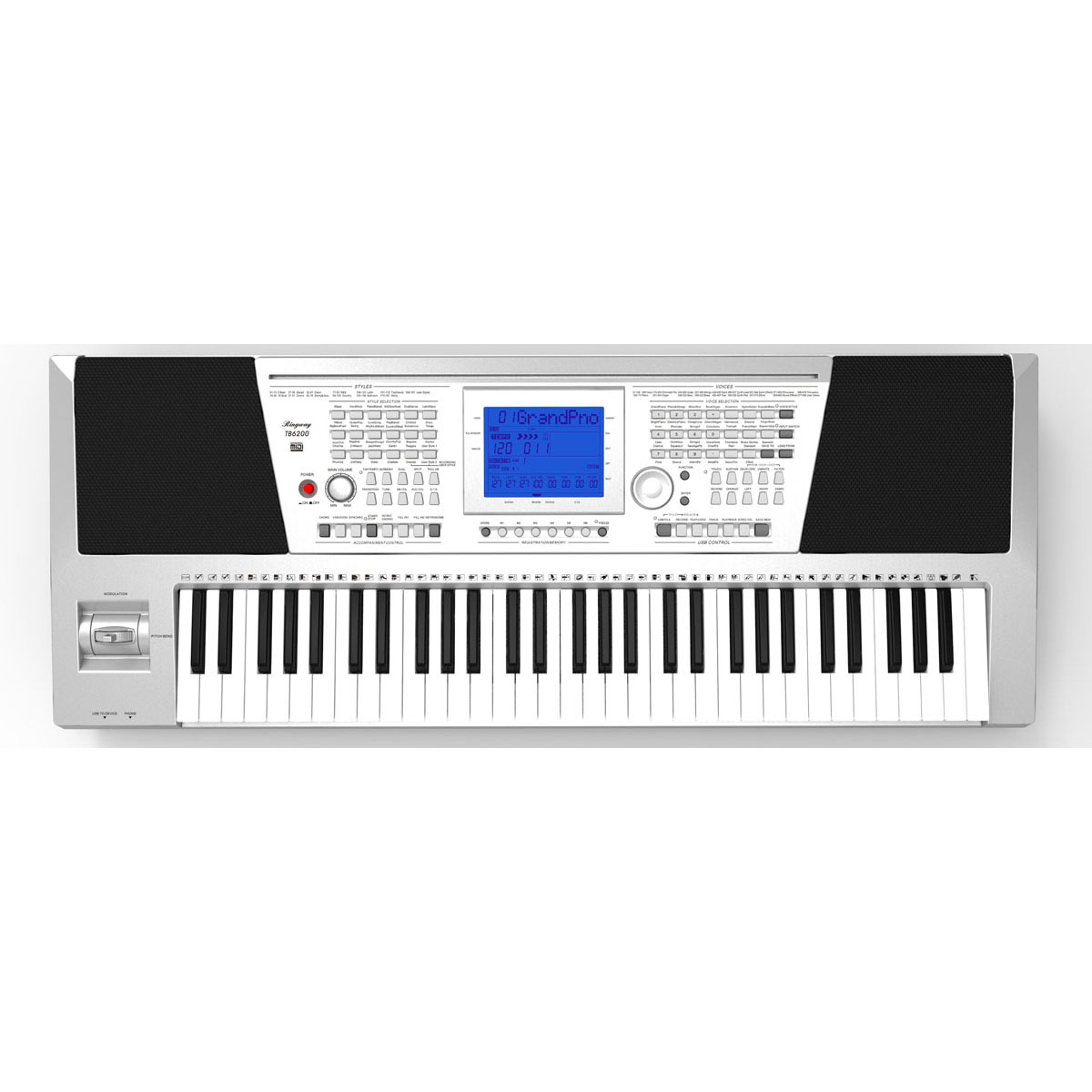 Ringway TB6200 Клавишные синтезаторы с автоаккомпанементом