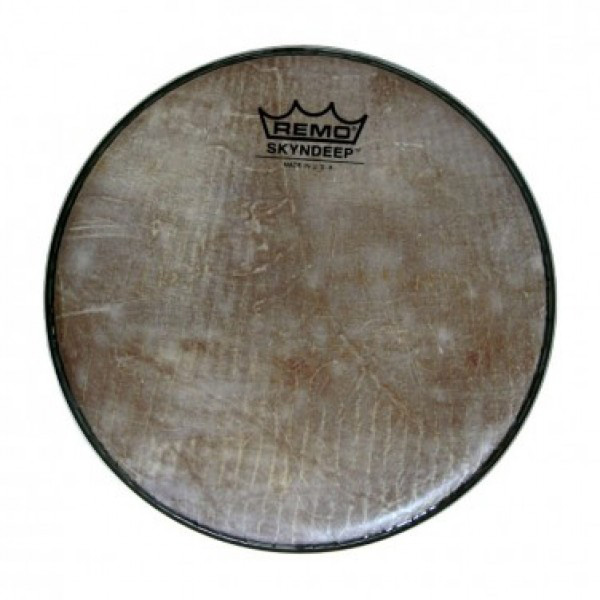 Remo BD-0008-00-SD001 Doumbek Drumhead, R Series, SKYNDEEP®, 8 Diameter, 1/2 Collar, Wide Hoop, Fish Skin Graphic Пластики и мембраны для перкуссии