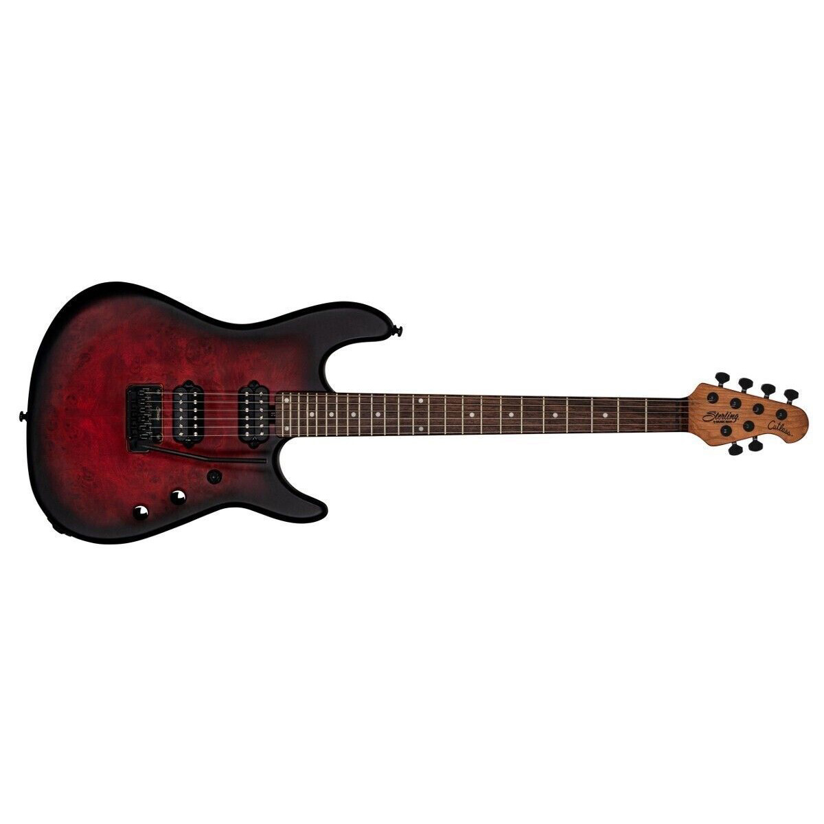 Sterling By Music Man Jason Richardson, Dark Scarlet Burst Satin Sterling By Music Man Jason Richardson, Dark Scarlet Burst Satin Электрогитары