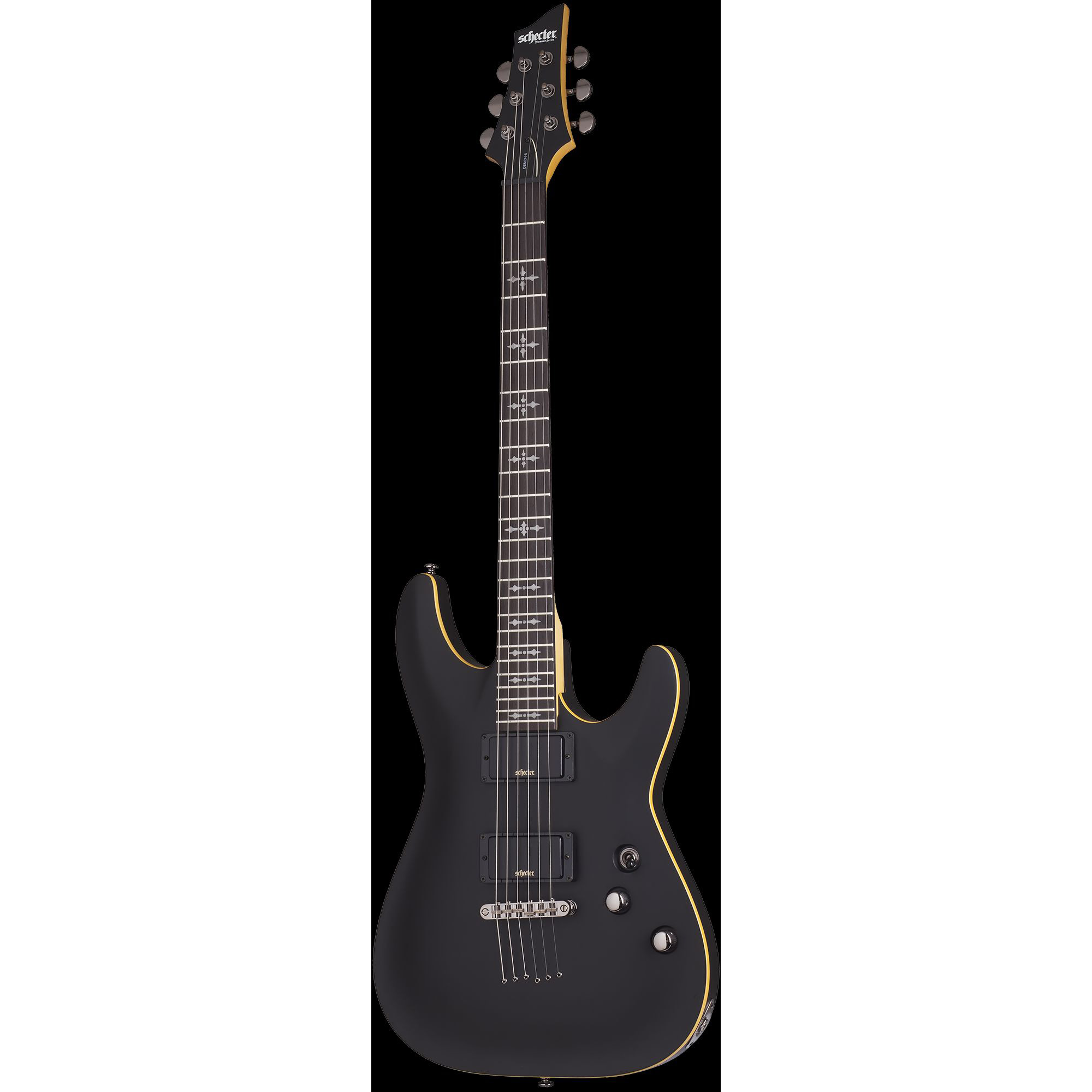 Schecter Demon-6 Aged Black Satin Schecter Demon-6 Aged Black Satin Электрогитары