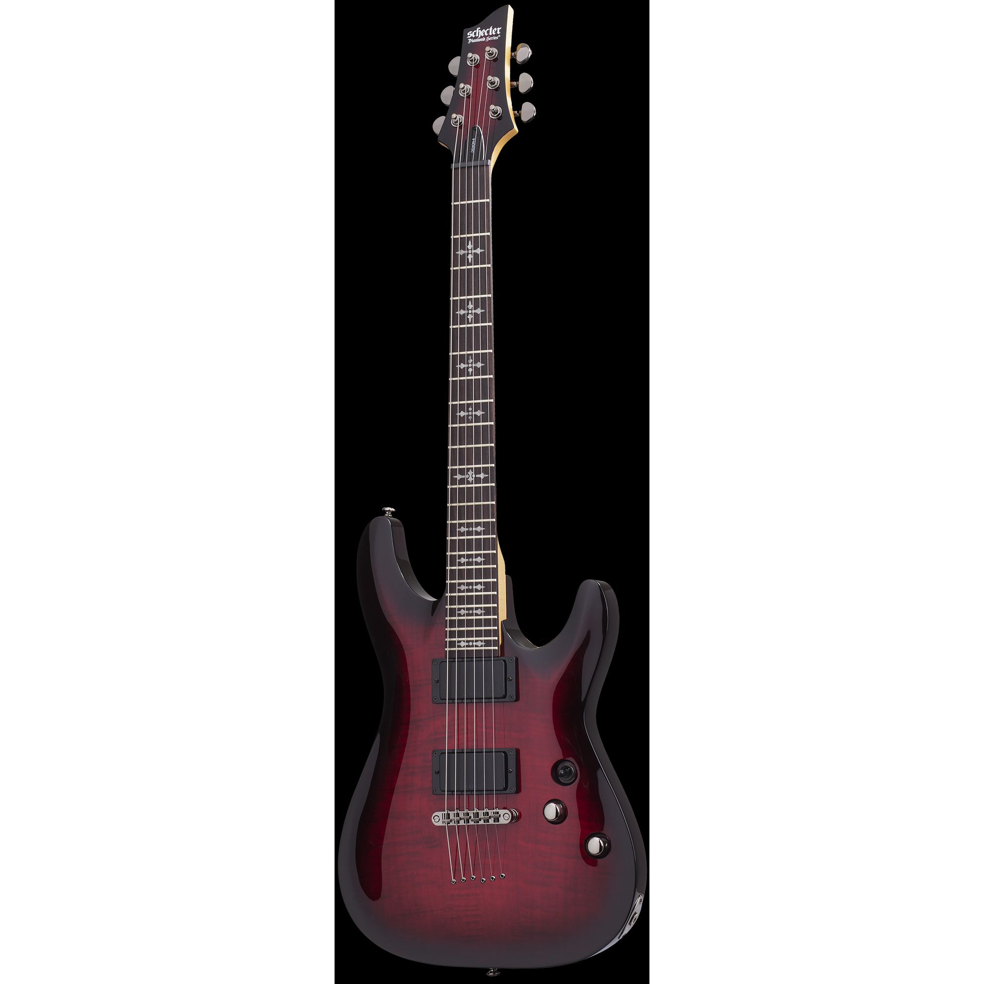 Schecter Demon-6 Crimson Red Burst Schecter Demon-6 Crimson Red Burst Электрогитары
