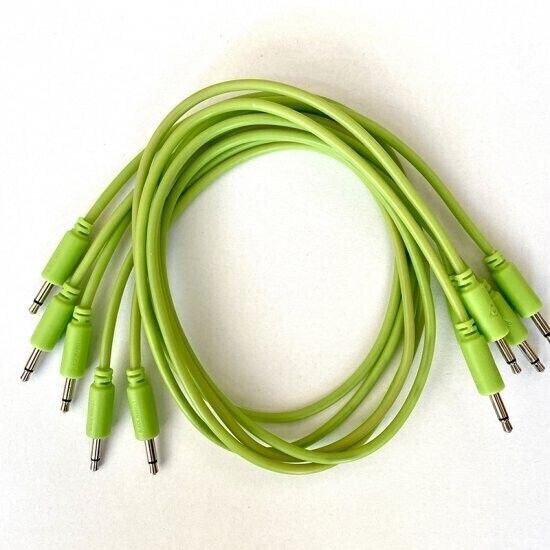 Black Market Modular patchcable 5-pack 150 cm glow-in-the-dark Патч кабели для аналоговых синтезаторов и звуковых модулей