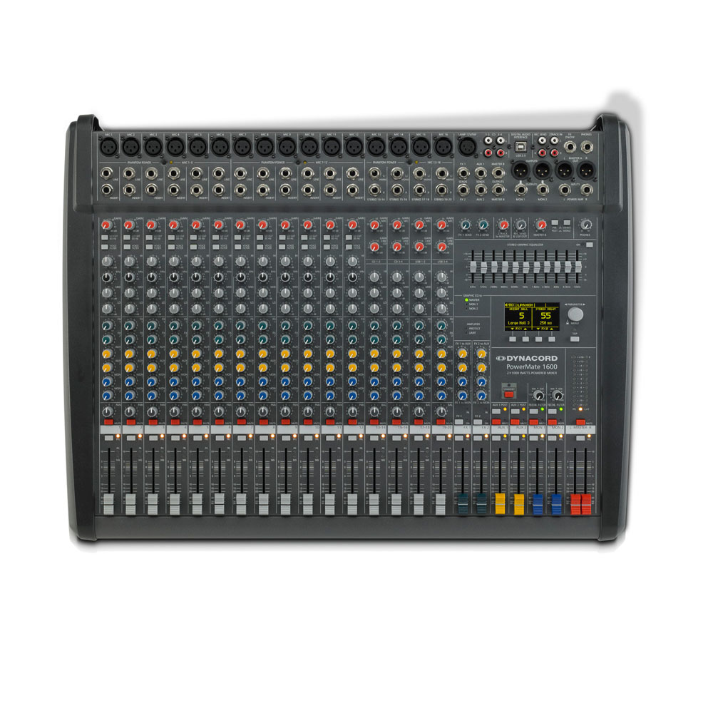 Dynacord PowerMate 1600-3 Dynacord PowerMate 1600-3 Активные микшерные пульты