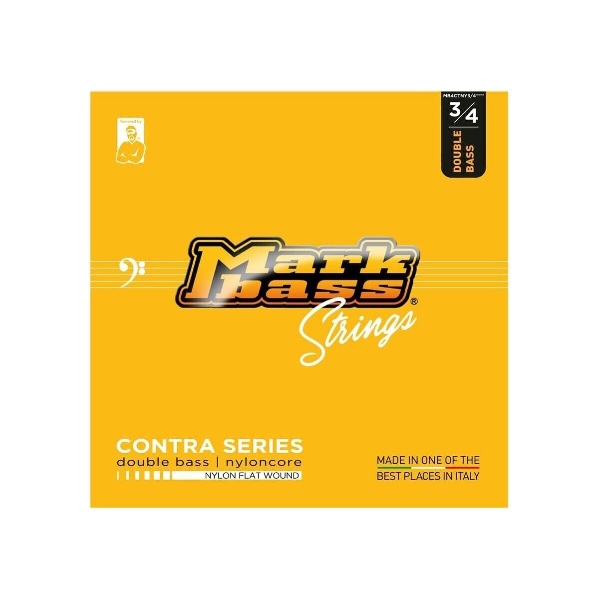 Markbass CONTRA SERIES - DOUBLE BASS NYLONCORE - NYLON FLAT WOUND Струны для бас-гитар