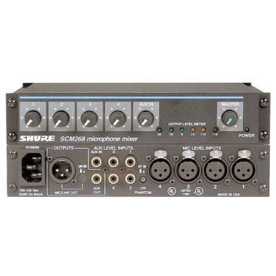 Shure SCM268E Аналоговые микшеры