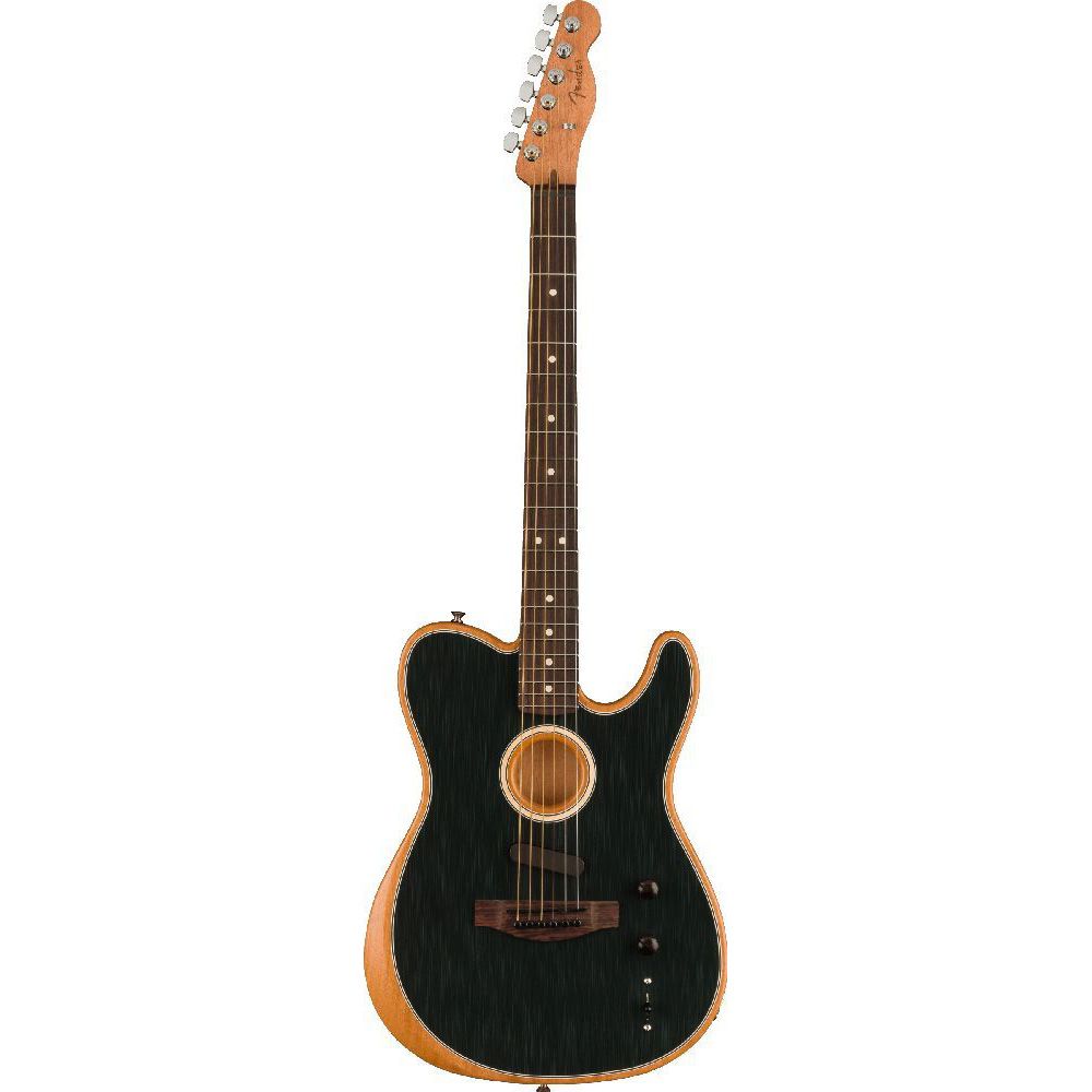 Fender Acoustasonic Player Telecaster Brushed Black Гитары акустические