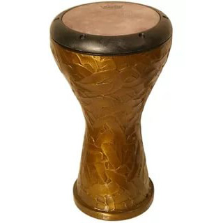 Remo DK-3008-4M- Doumbek, Ergo-Soloist, Internal Counterhoop, 8 Diameter, METALIZED™ Yellow Дарбуки / Думбеки