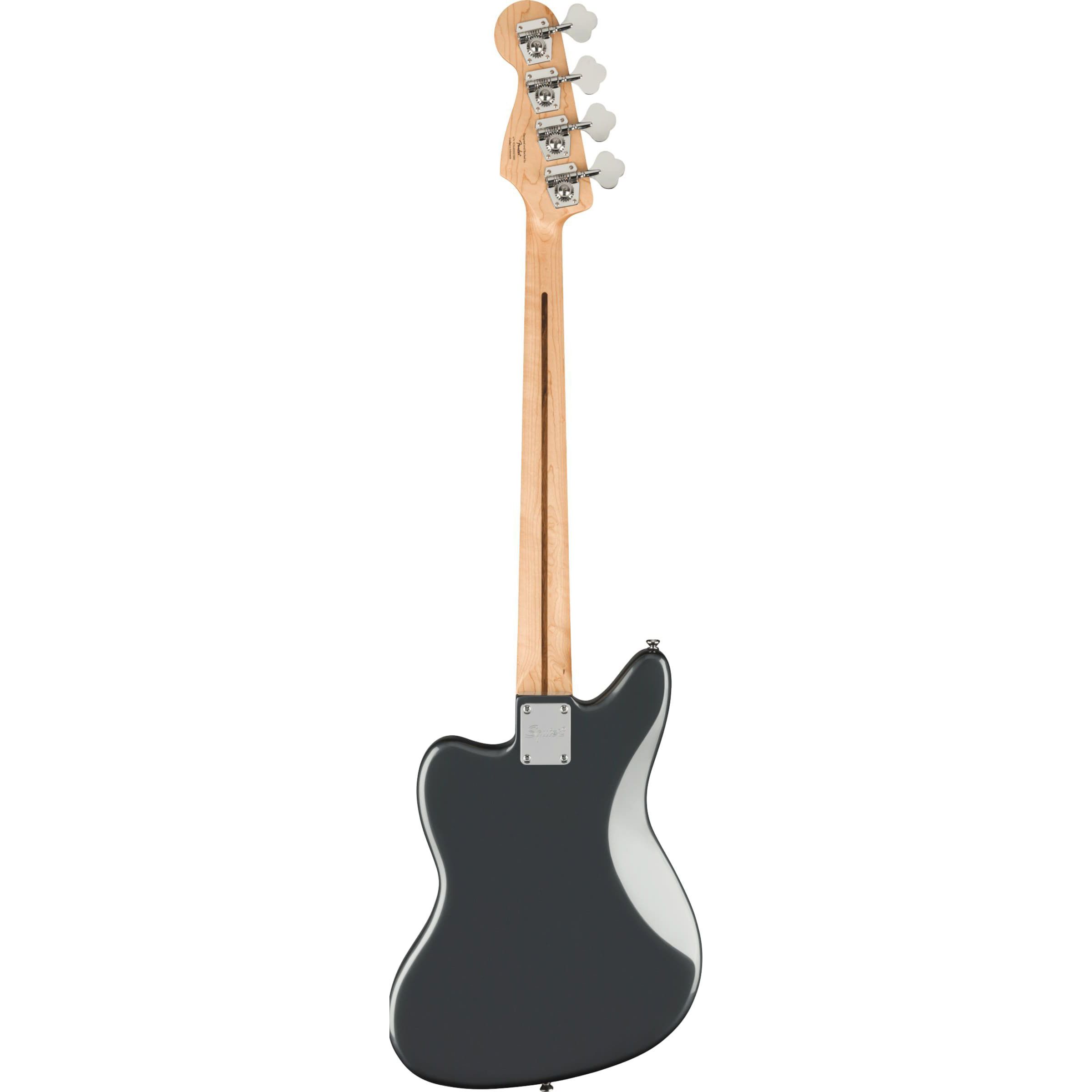 Fender Squier Affinity Jaguar Bass H LRL Charcoal Frost Metallic Бас-гитары