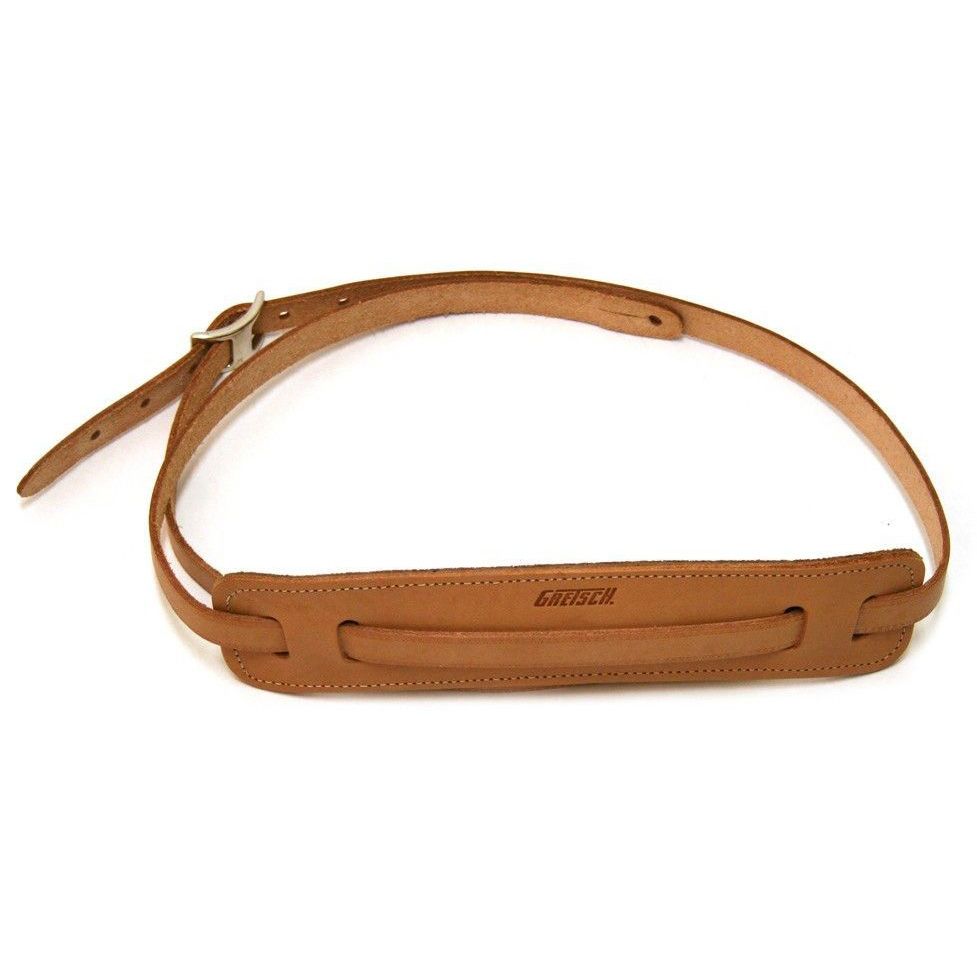 Gretsch Vintage Leather Guitar Strap, Natural Ремни для гитар