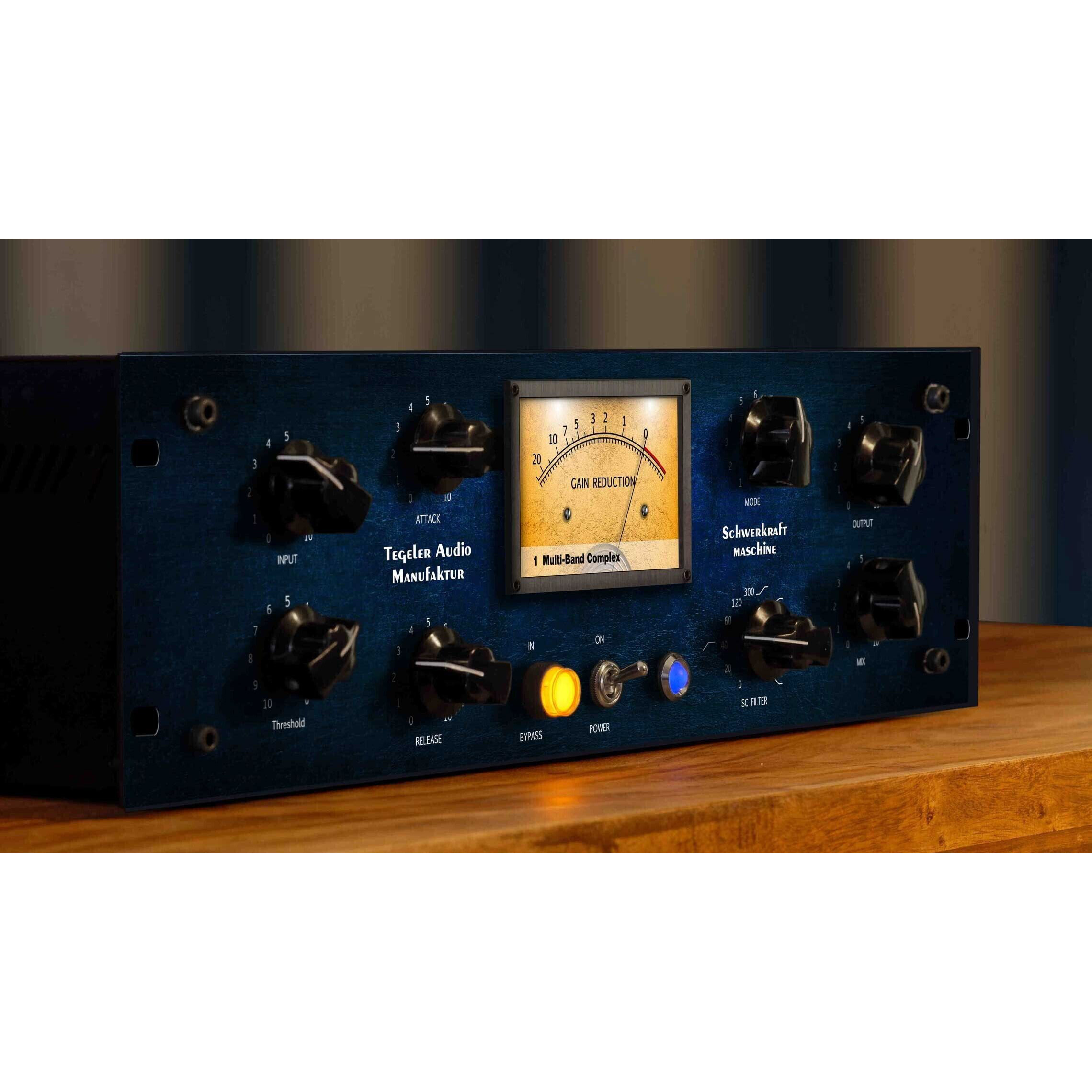 Tegeler Audio Manufaktur Schwerkraftmaschine - The Compressor Tegeler Audio Manufaktur Schwerkraftmaschine - The Compressor Динамическая обработка
