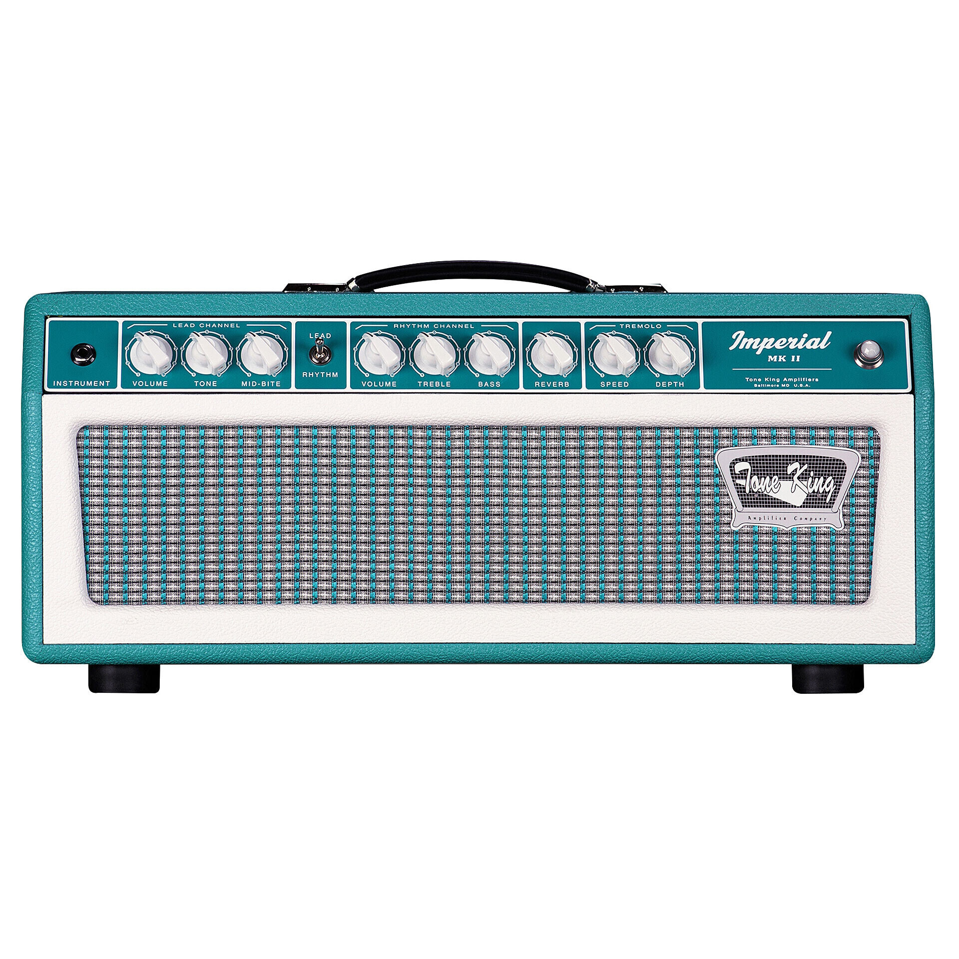 Tone King Imperial Mk II Head - Turquoise Различное Музыкальное Оборудование