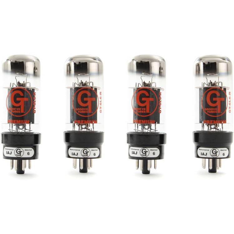 Groove Tubes 6L6-R MED QUARTET POWER TUBE Лампы для гитарных усилителей