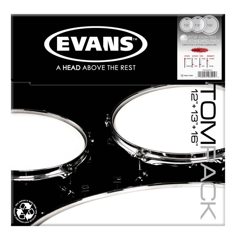 Evans ETP-EC2SCTD-S Аксессуары для ударных