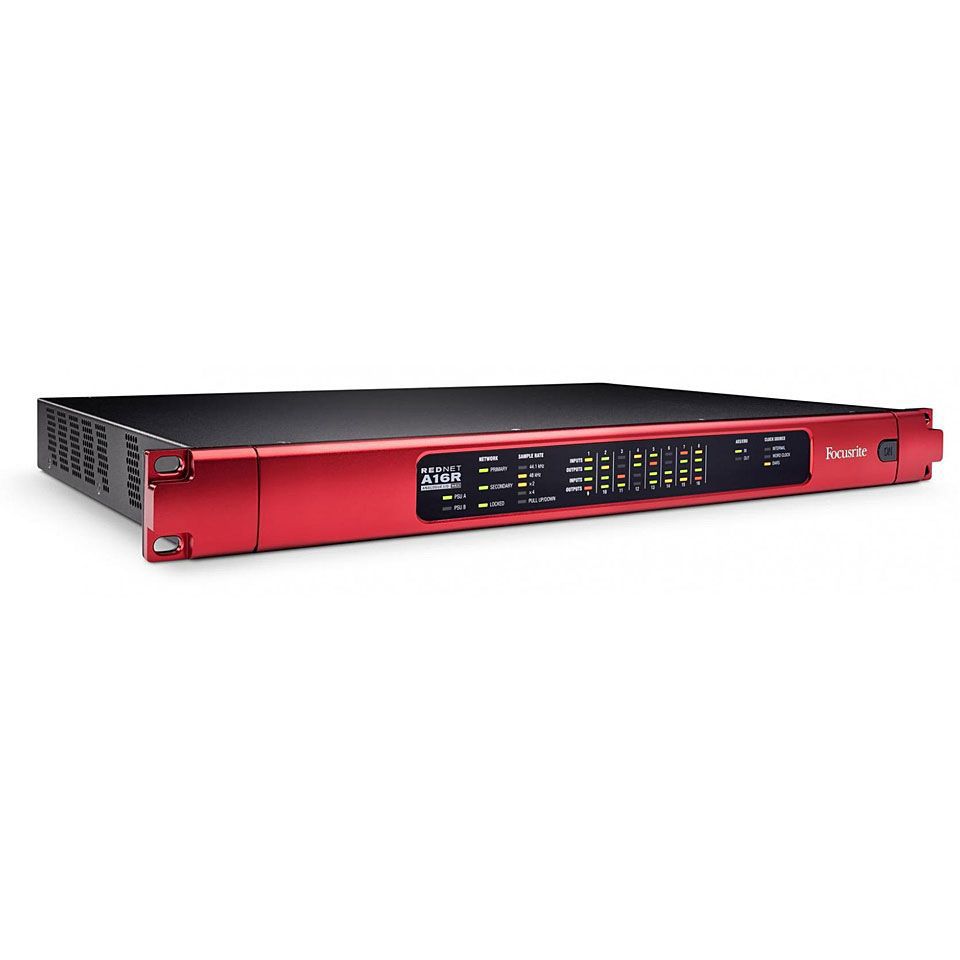 Focusrite Pro RedNet A16R MkII АЦП-ЦАП преобразователи