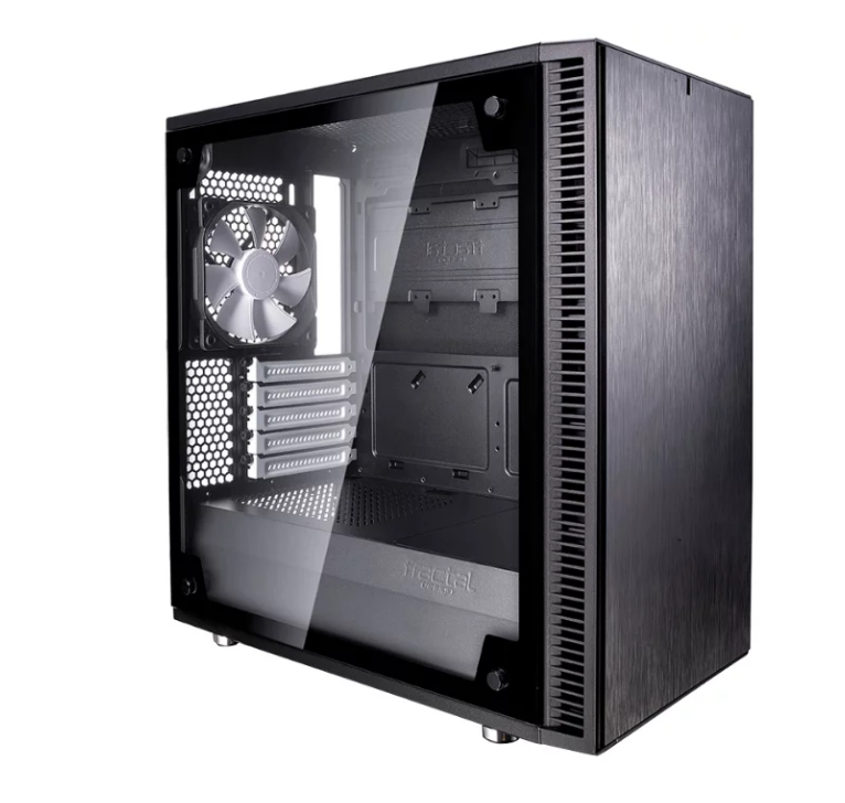 Компьютерный корпус Fractal Design Define Mini C TG Black Компьютерный корпус Fractal Design Define Mini C TG Black Компьютерные системы для аудио