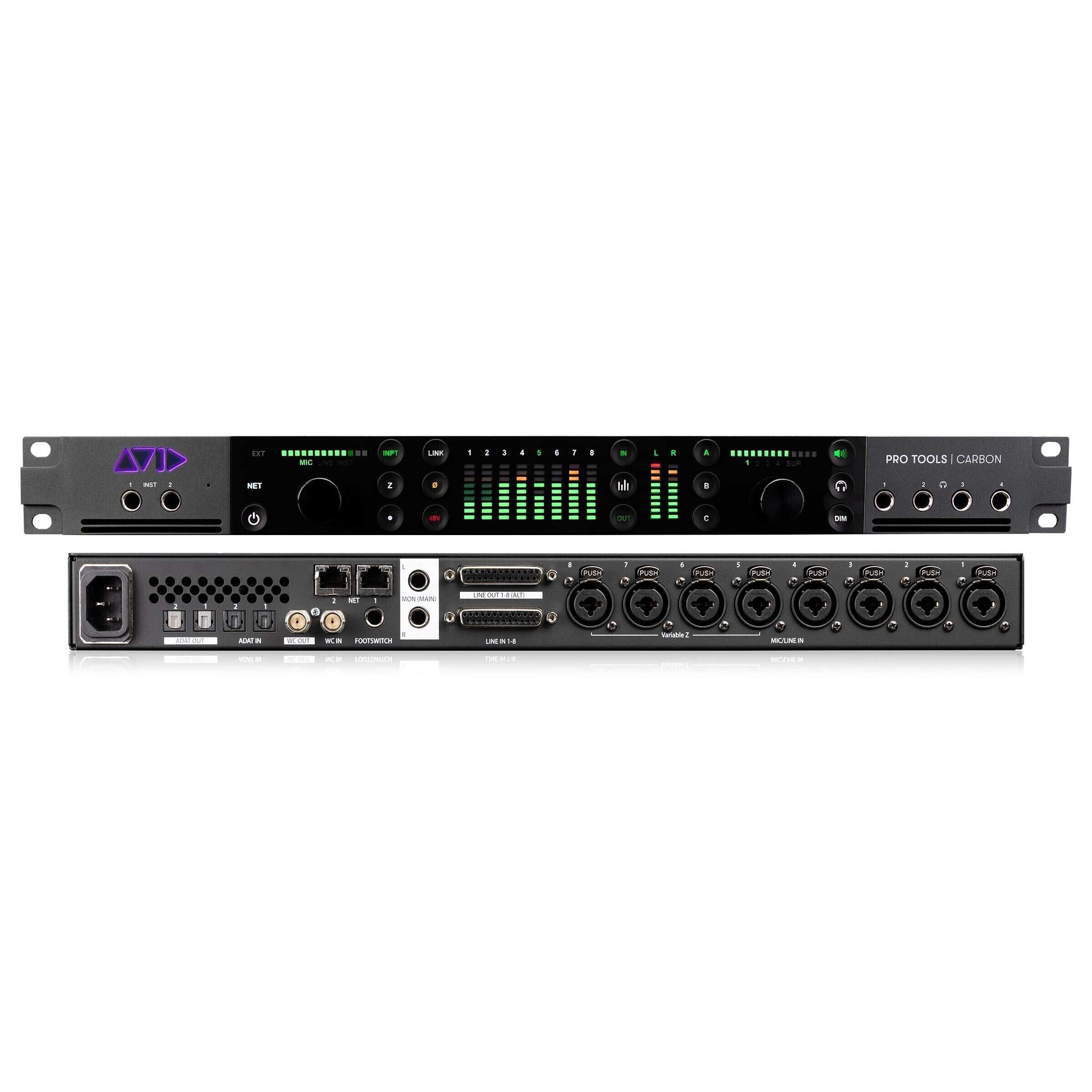 Avid Pro Tools Carbon Hybrid Audio Production System (Europe version) Звуковые карты Thunderbolt