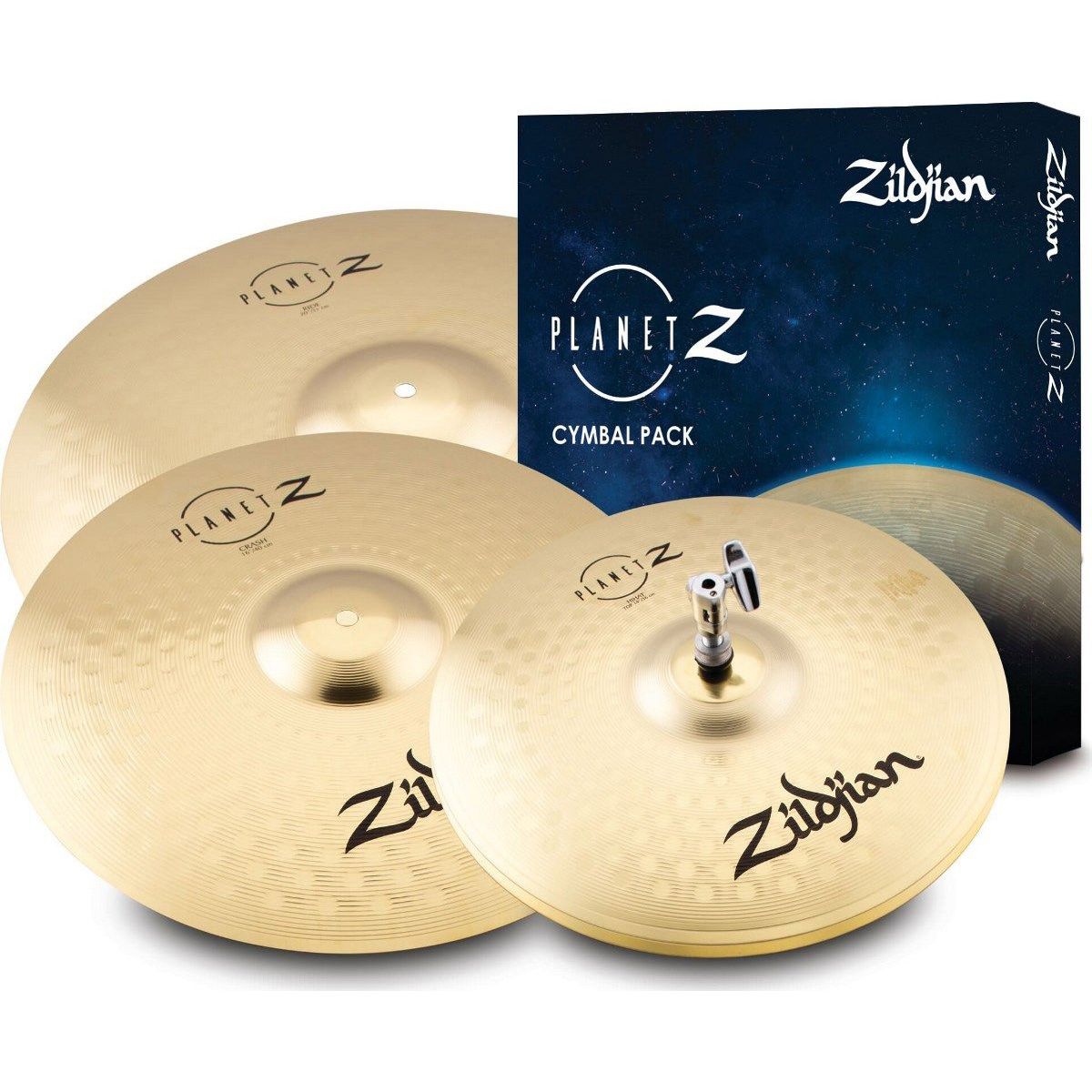 Zildjian ZP4PK PLANET Z 4 CYMBAL PACK (14/16/20) Наборы тарелок