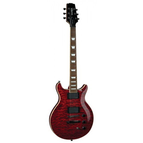 Hamer XT SATQE2-DCK DARK CHERRY W/GB Электрогитары