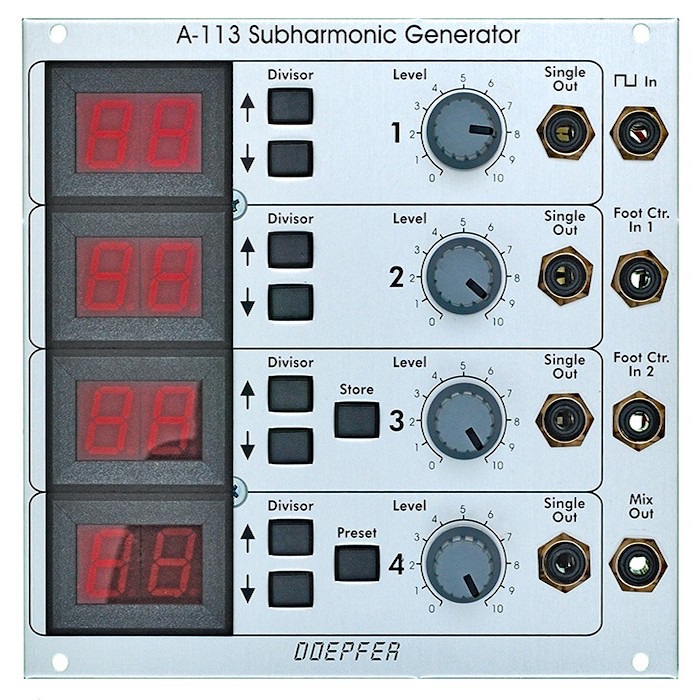 Doepfer A-113 Subharmonic Generator Doepfer A-113 Subharmonic Generator Eurorack модули