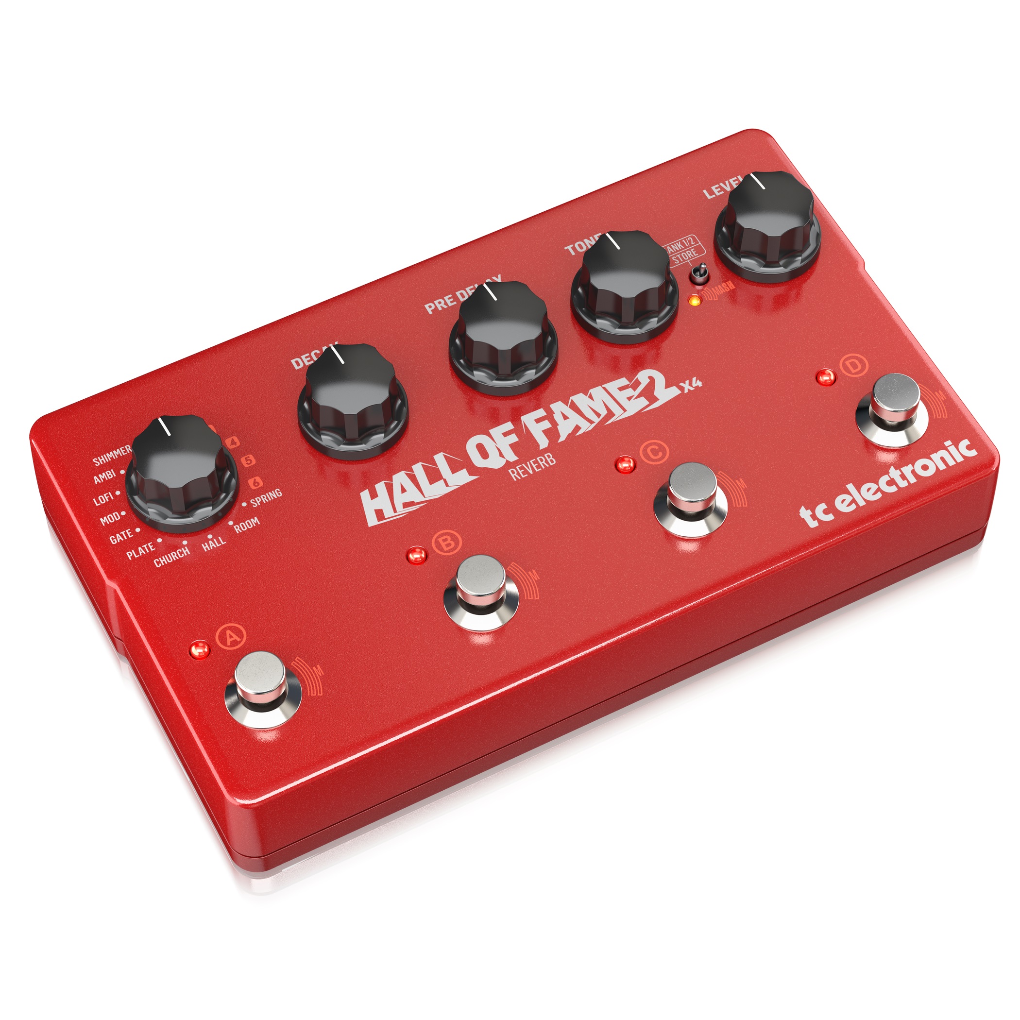 TC Electronic HALL OF FAME 2 X4 REVERB Педали эффектов для гитар