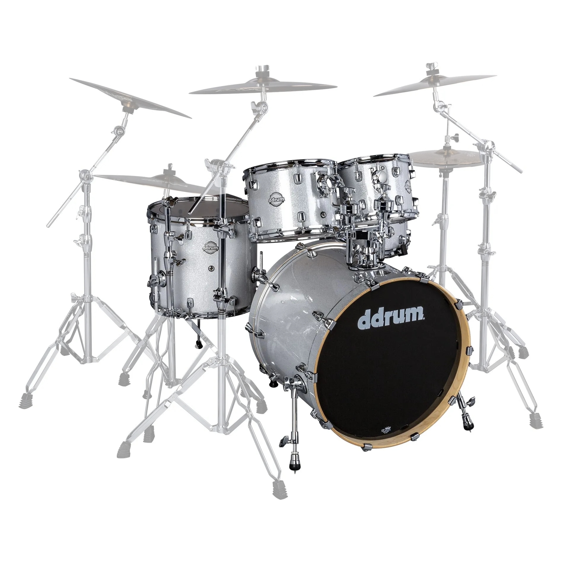 Ddrum DM B 522 SILVER SPKL Акустические ударные установки, комплекты