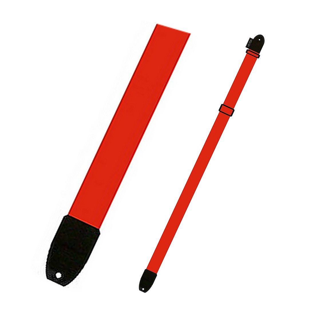 PERRI'S NWSDLX-555-B RED Ремни для гитар