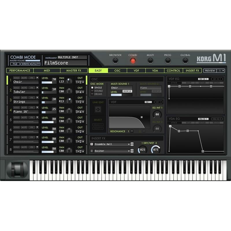 KORG M1 Цифровые лицензии