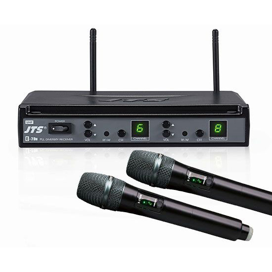 JTS E-7Du/E-7THD Радиомикрофоны
