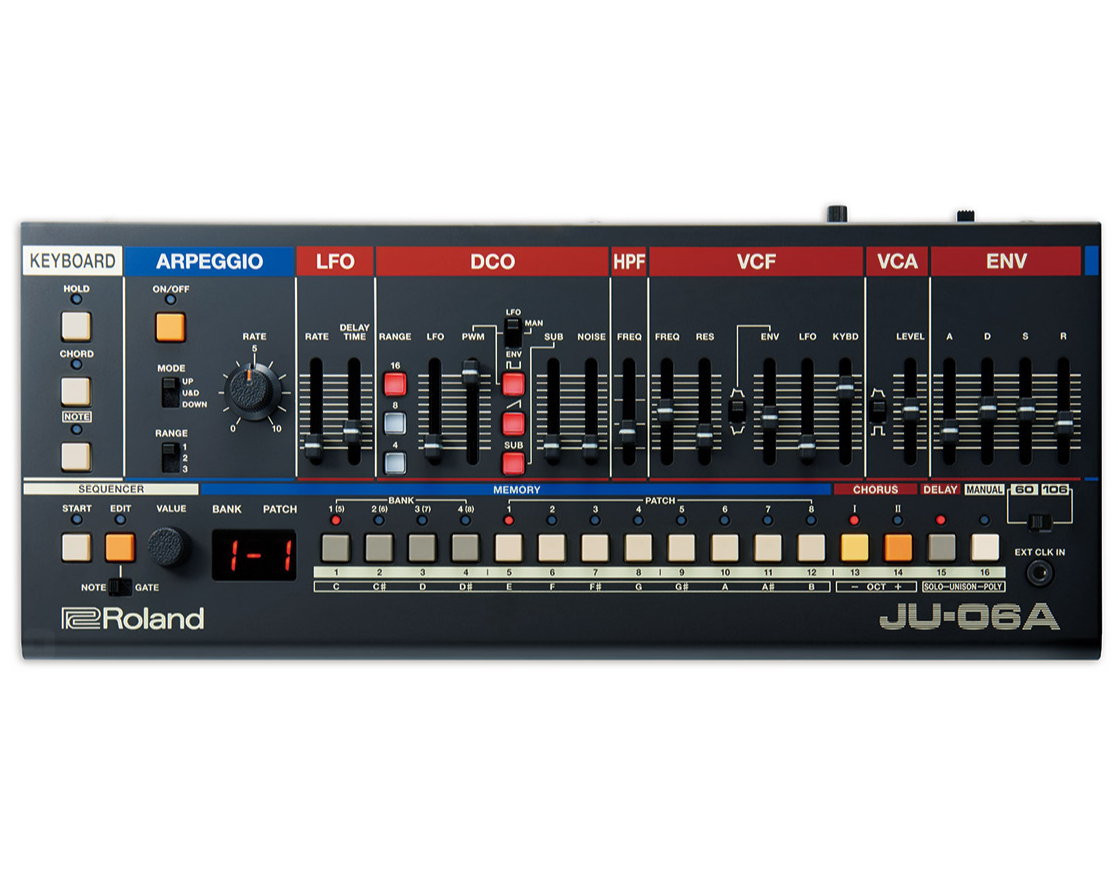 Roland JU-06A Синтезаторы