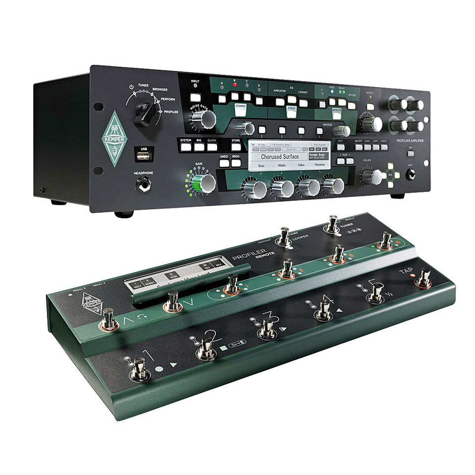 Kemper Profiling Amp Rack BK Set Kemper Profiling Amp Rack BK Set Оборудование гитарное
