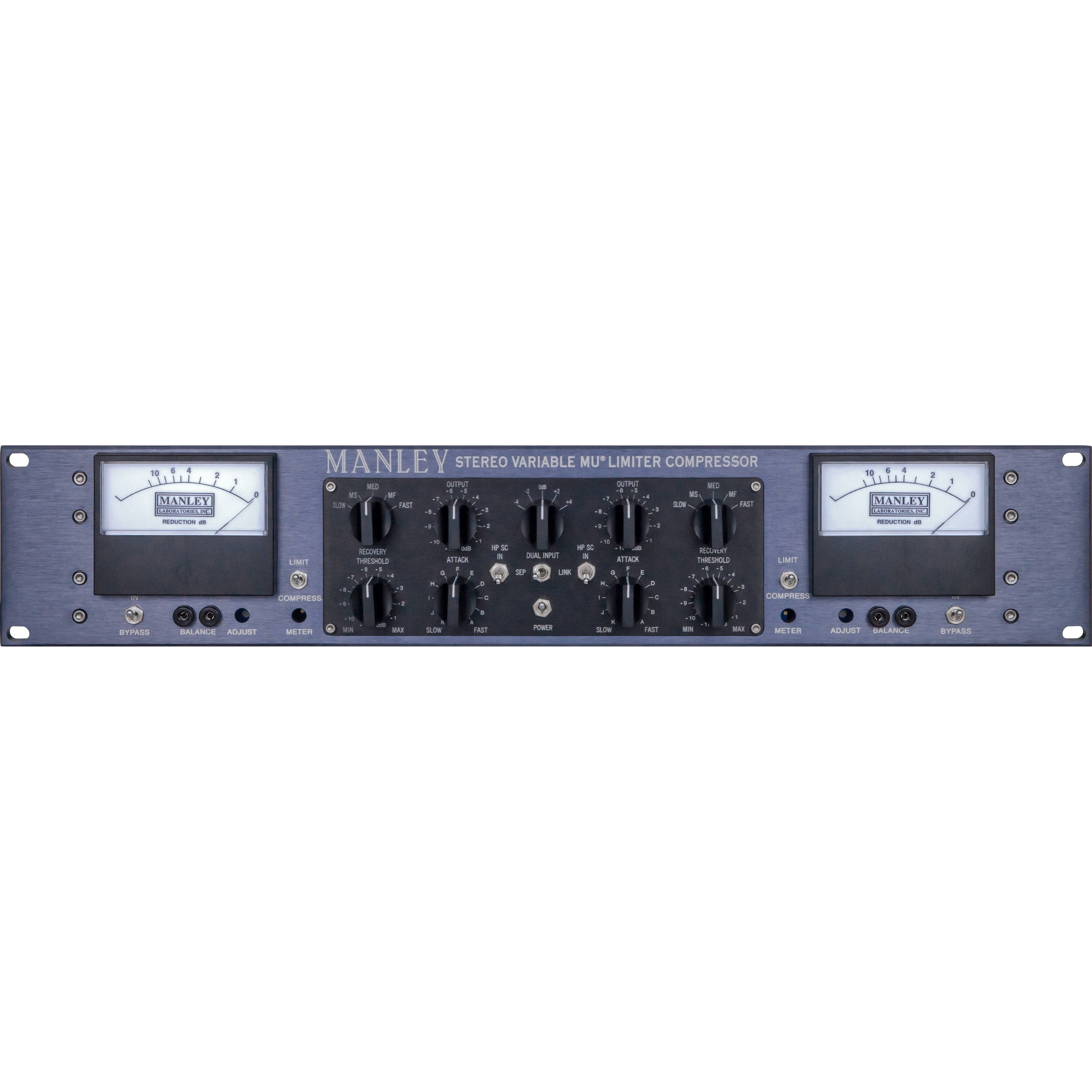 Manley Stereo Variable Mu® Mastering Version “The Works” Динамическая обработка