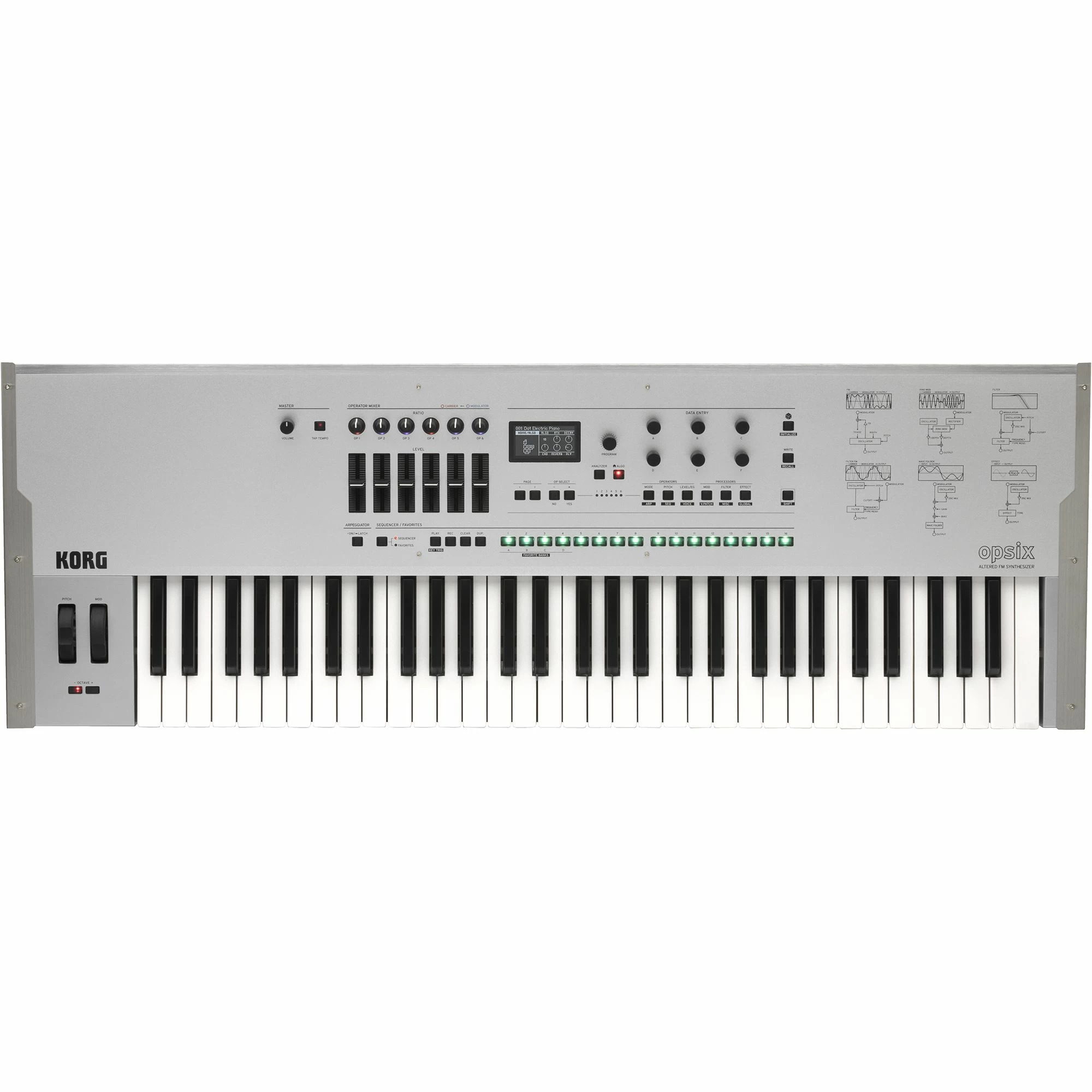 KORG OPSIX SE Platinum KORG OPSIX SE Platinum Клавишные цифровые синтезаторы