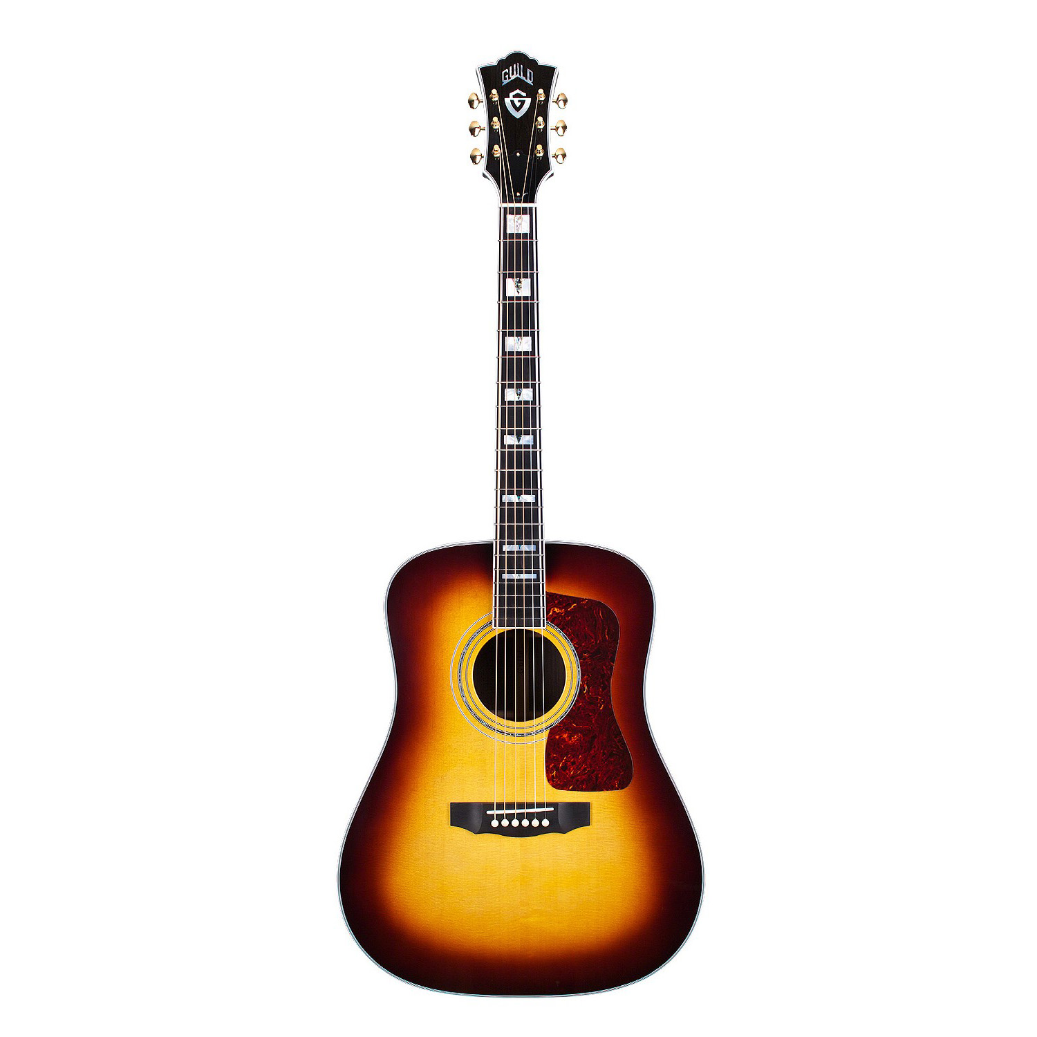 GUILD D-55 Antique Sunburst Гитары акустические