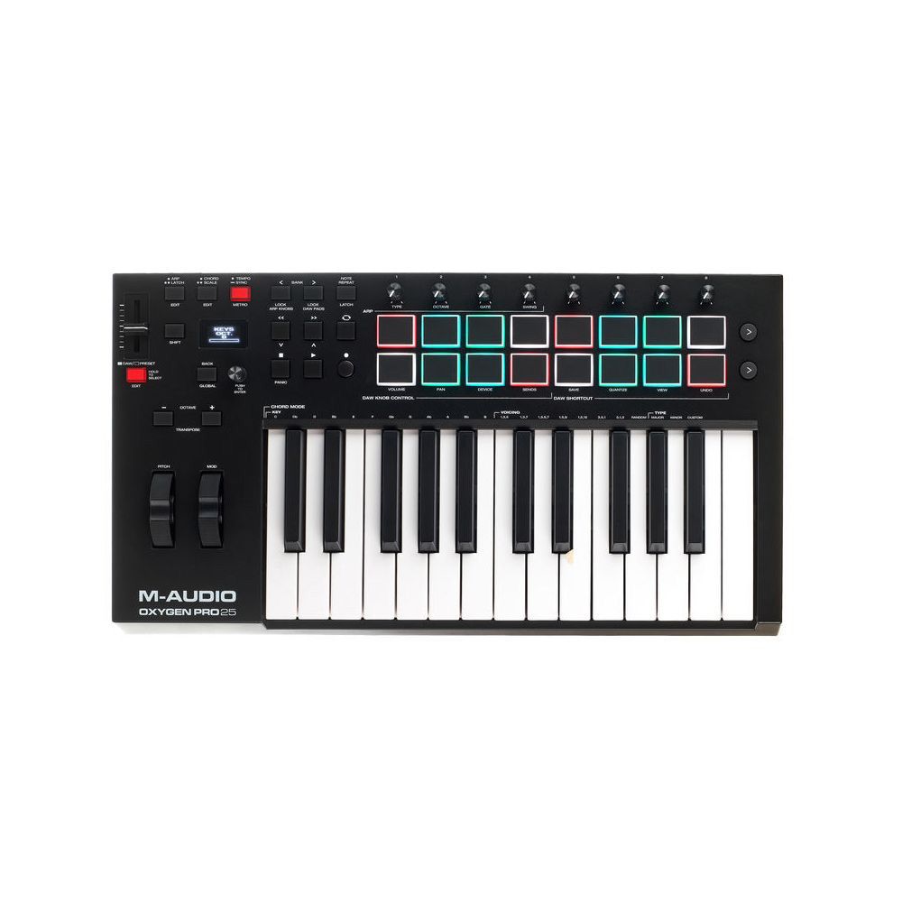 M-Audio Oxygen Pro 25 M-Audio Oxygen Pro 25 Миди-клавиатуры