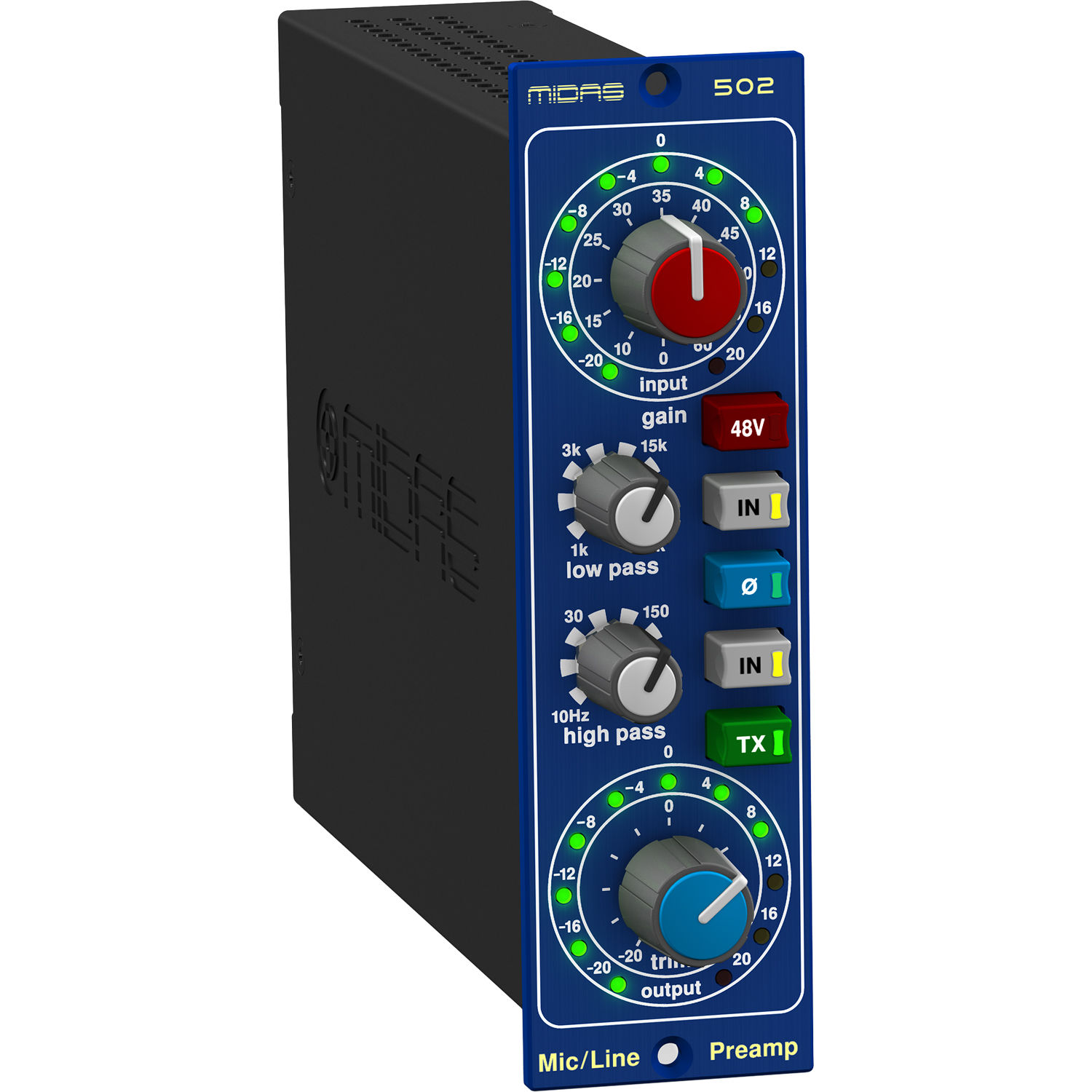 Midas Microphone Preamphilier 502 Предусилители