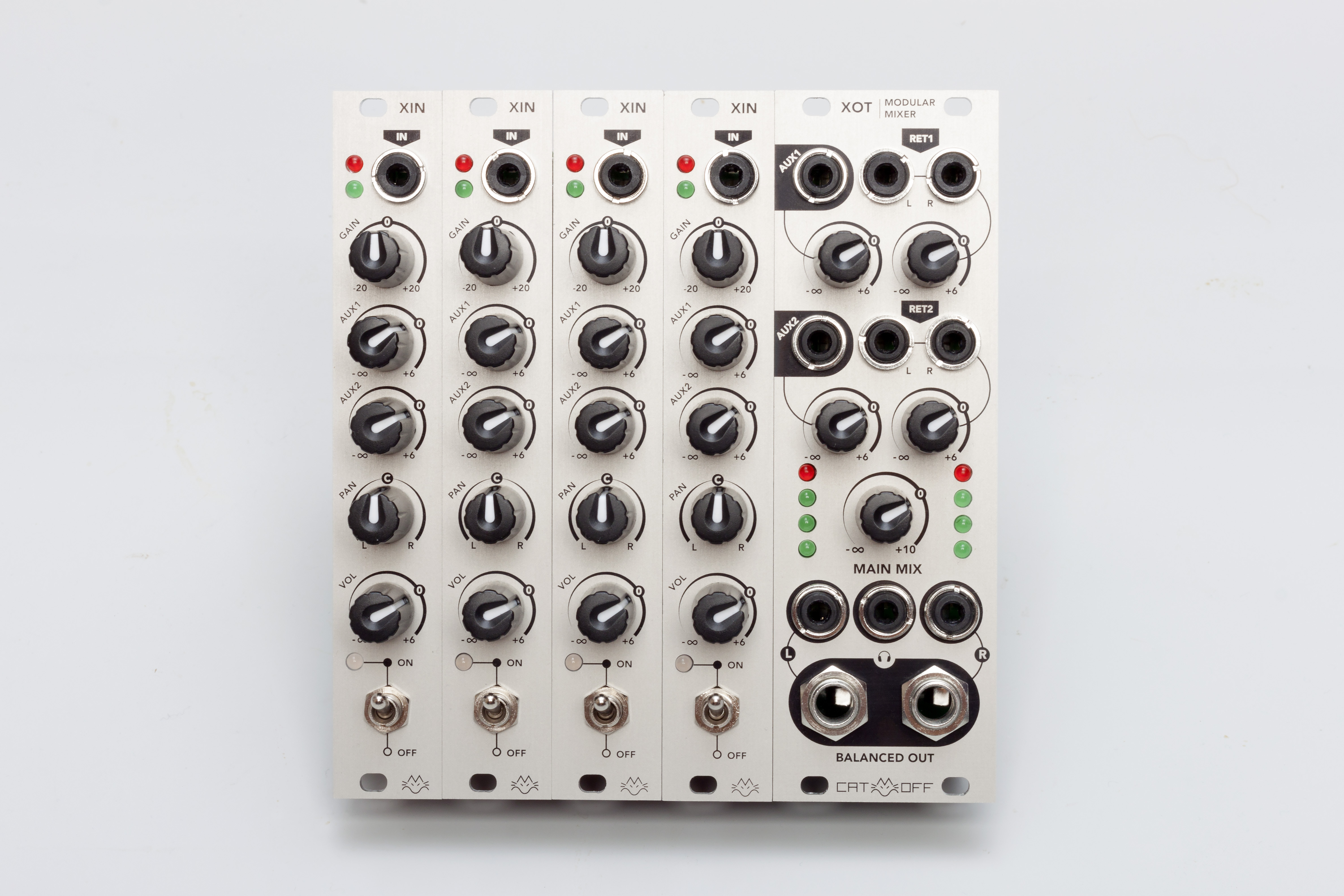 CATOFF MIX 4 CH COMPLETE SET CATOFF MIX 4 CH COMPLETE SET Модульные синтезаторы