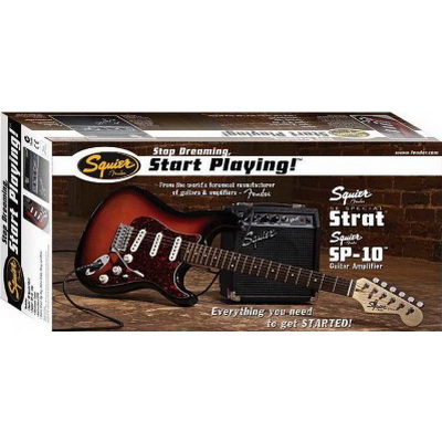 Fender Squier SE Special/Squier SP-10 Amplifier - Sunburst Электрогитары