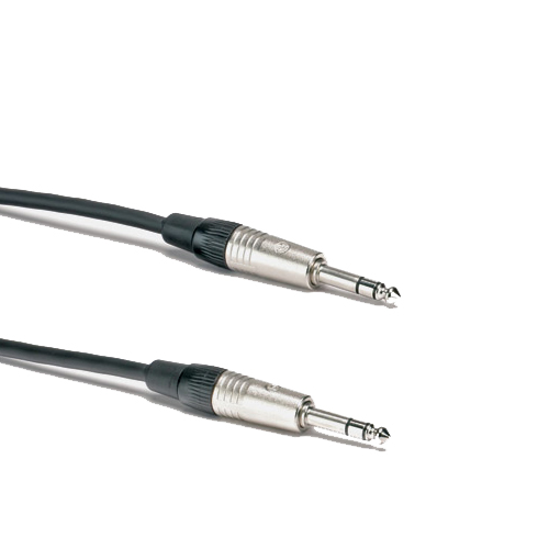 Длина на заказ Jack - Jack 6.3 mm 1/4 TRS Neutrik Pro Performance - профессиональный балансный аудио кабель Кабели Jack - Jack 6,3 mm TRS (mon1)