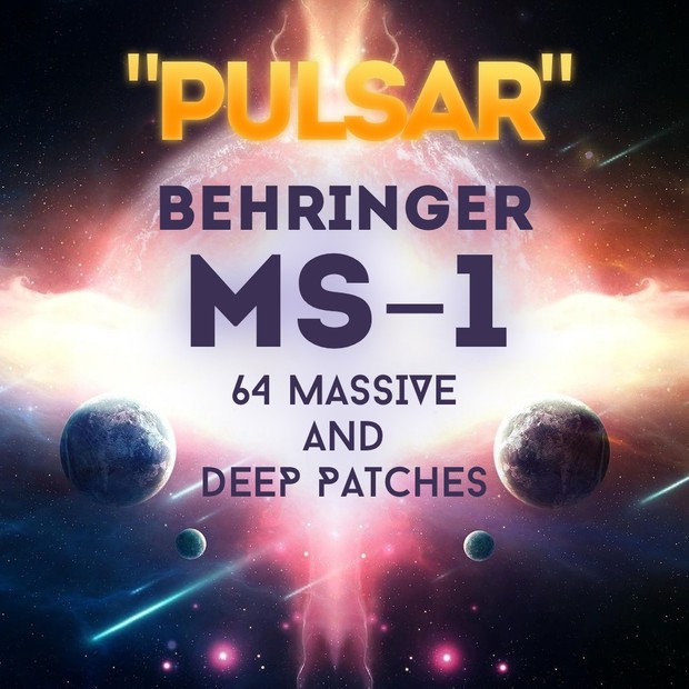 Буклет с патчами Behringer MS-1 (MS-101) – 64 Massive and Deep Patches.  Аксессуары для синтезаторов