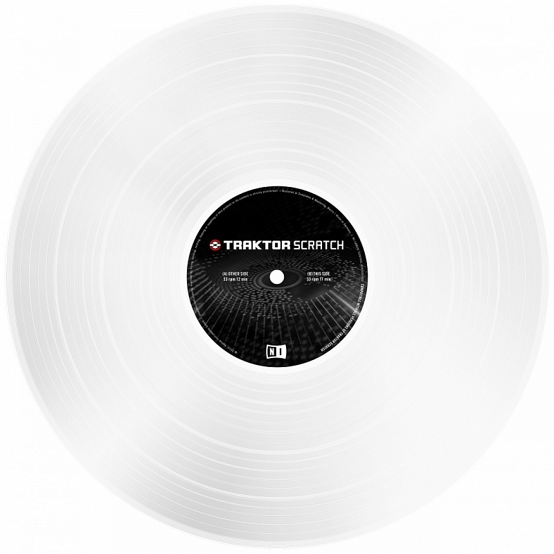 Native Instruments Traktor Scratch Pro Control Vinyl White Mk2 DJ софт