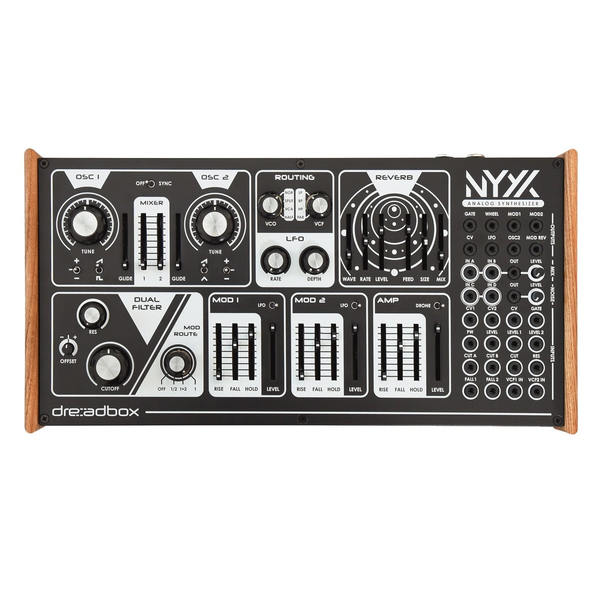 Dreadbox Nyx V2 Dreadbox Nyx V2 Настольные аналоговые синтезаторы