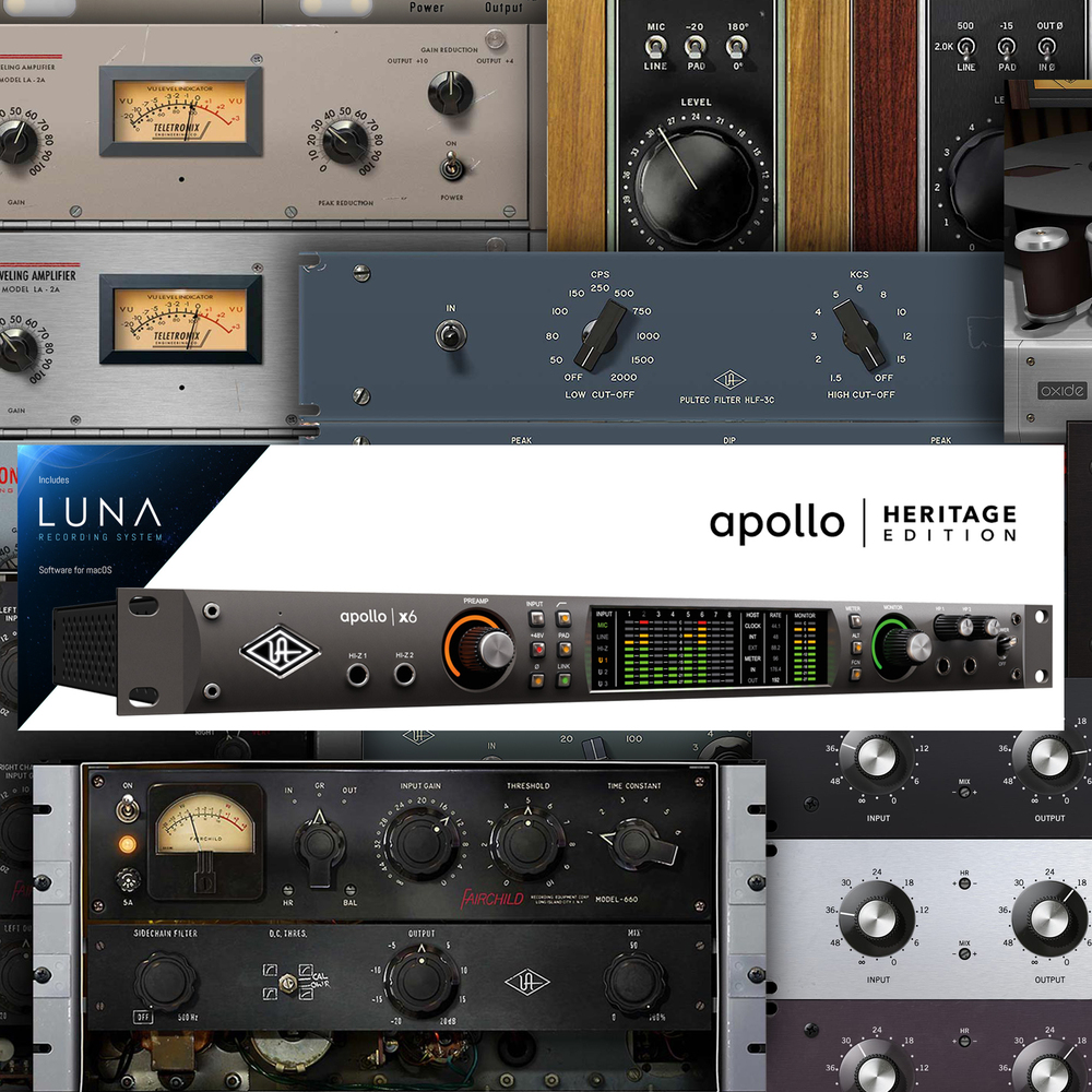 Universal Audio Apollo x6 Heritage Edition Universal Audio Apollo x6 Heritage Edition Звуковые карты Thunderbolt