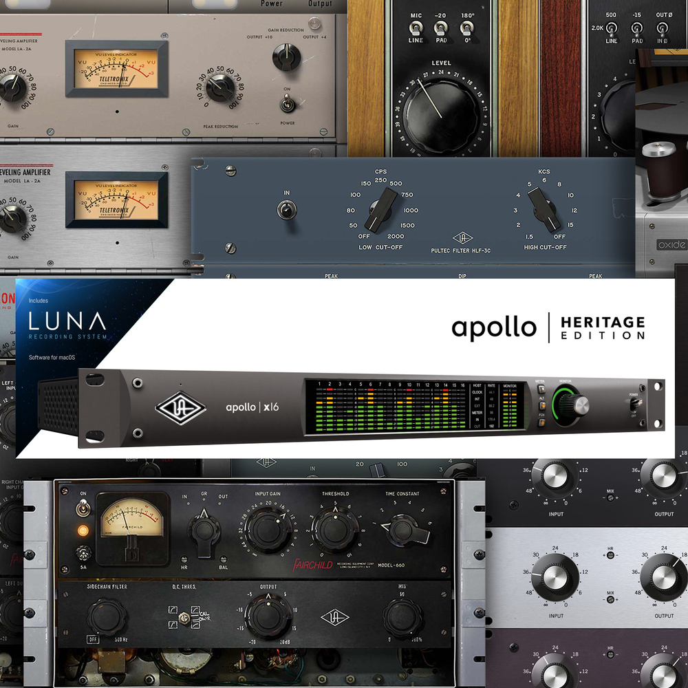 Universal Audio Apollo x16 Heritage Edition Universal Audio Apollo x16 Heritage Edition Звуковые карты Thunderbolt